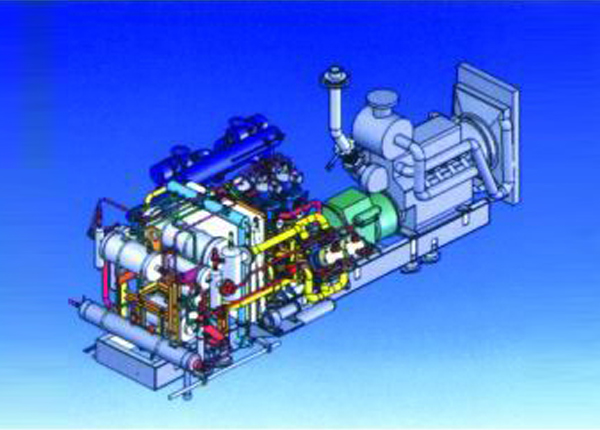 油田中高壓壓縮機